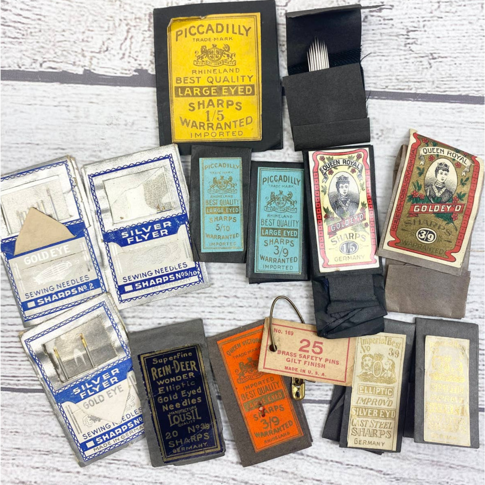 Vintage Sewing Lot Hook Eyelet Snap Guards Straps and Misc. Sewing Accessories - Picture 10 of 10